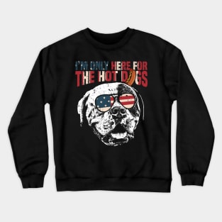 American Bulldog Shirt Funny 4th of July Crewneck Sweatshirt